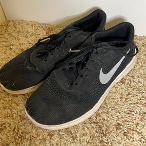Kids Nike Black Running Shoes